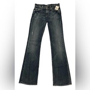 7 For All Mankind Bootcut Low Rise, Medium Wash, 25